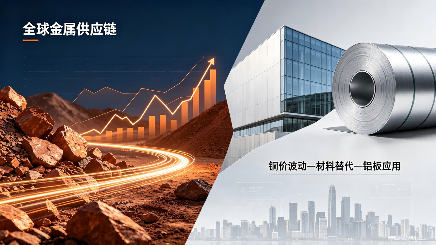 全球抢铜潮下，铝板材料成为建筑装饰领域优选替代方案
